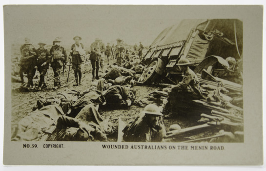 No. 59 Wounded Australians On The Menin Road