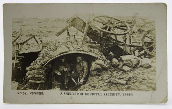 No. 66 A Shelter of Doubtful Security, Ypres