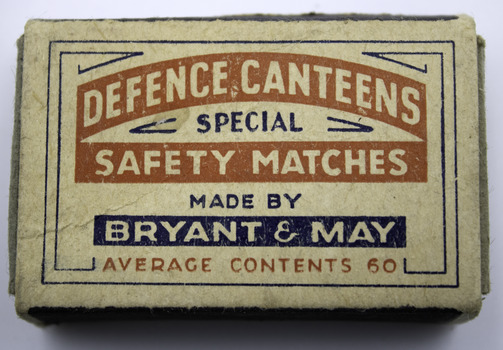 Defence Canteens Special Safety Matches