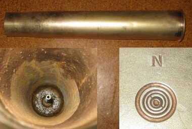 14 pounder Shell casing, circa 1888