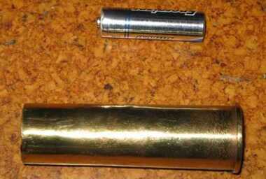 Nordenfelt 1 inch Shell Casing
