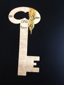 CWA Commemorative Key, 1954