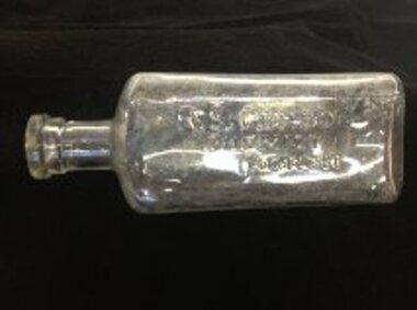 bottle, R S Corson Chemist Koroit, 1920s