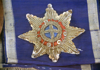 Independent Order of Rechabites Koroit Branch Sash, belonging to William Anderson of "Rosemount"