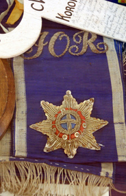 Independent Order of Rechabites Koroit Branch Sash, belonging to William Anderson of "Rosemount"
