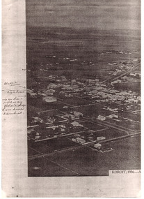 Koroit aerial shot