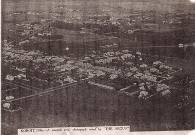 Koroit aerial shot