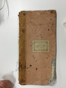 School Books, Register of Common School at Landsborough No. 710, C. 1860