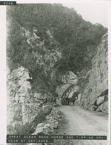 Photograph, Tripping Dray at Mt Defiance Great Ocean Road