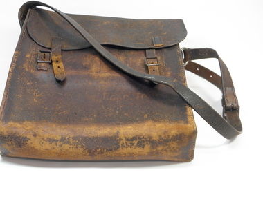 satchel, toll gate satchel, 1930?