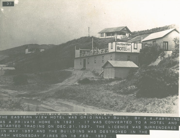 Photograph, Eastern View Hotel - Promenade Deck