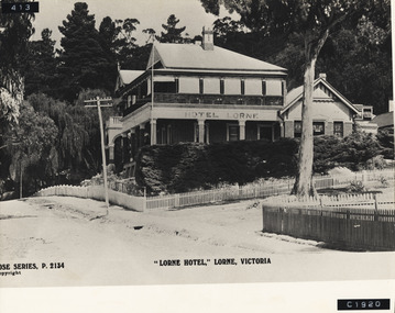 Photograph - Photograph of a Rose Series Postcard, Rose Series P2134 Lorne Hotel