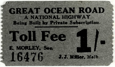 Photograph - Great Ocean Road Toll pass