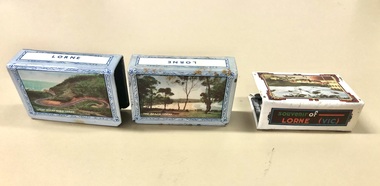 Domestic object - Matchbox holder - metal