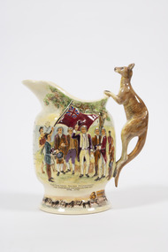 Souvenir - Musical jug, Crown Devon Fieldings, c. 1935