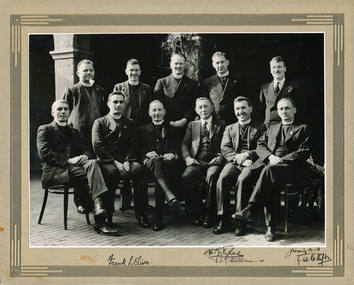Photograph - Photograph, Black and white, Conference of Australasian Chaplains, Melbourne, 1936
