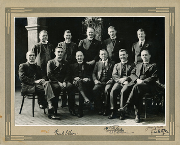 Photograph - Photograph, Black and white, Conference of Australasian Chaplains, Melbourne, 1936, 1936