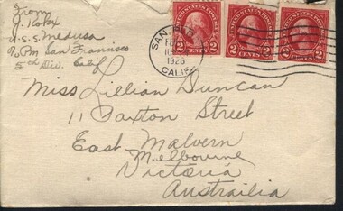 Letter - Correspondence, Julius Kokx, Letter to Lillie from Julius Kokx, January 31, 1926