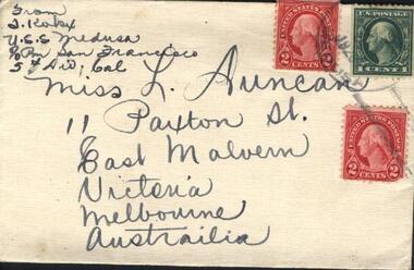 Letter - Correspondence, Julius Kokx, Letter to Lillie from Julius Kokx, 4 October 1926