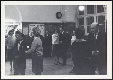 Socialising at the Mission club 
