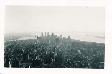 Photograph - Photograph, Black and white, Allan Charles Quinn, Down Town New York, 10 September 1949