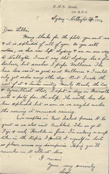 Letter to Lillie Duncan from Lex