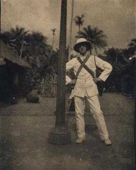 Sepia photograph of Lex