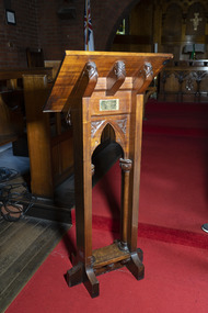 Ceremonial object - Lectern, 1907