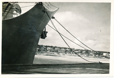 Ship M/S "Mongabarra" Goteborg tied up at Port Lincoln