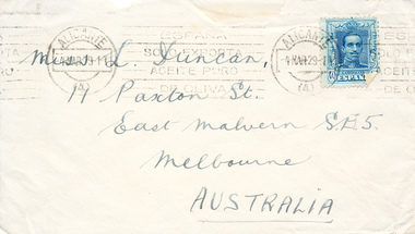 Letter - Correspondence, Letter to Lillie from Ted, 4 March 1929