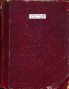 Fourth Minutes Book of the Ladies Harbour Lights Guild