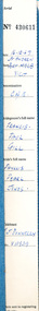 legal record (item) - Register Receipts, Circa 1967