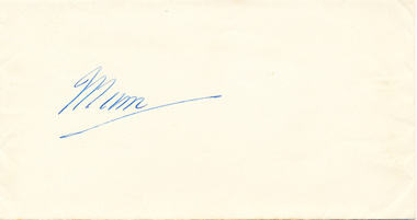 Letter - Correspondence, Allan Charles Quinn, 02 February