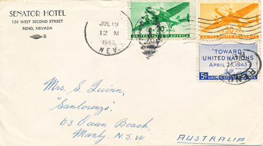 Letter - Correspondence, My Darling Mum, 23rd April, 1945