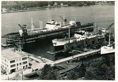 Ship Finn Boda in dock in  Stockholm