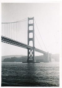 Photograph - Photograph, Black and White, Allan Charles Quinn, The Golden Gate (The Entrance to San Francisco Bay), 4 December 1949
