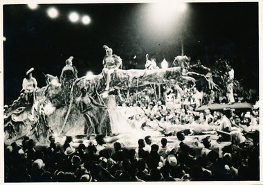 Photograph - Photograph, Black and white, Allan Charles Quinn, Carnival in Rio 1949, 1 March 1949