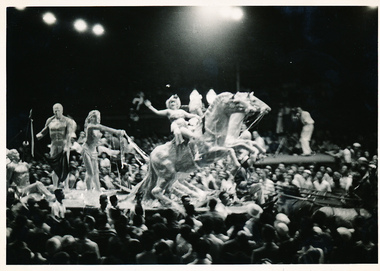 Photograph - Photograph, Black and white, Carnival in Rio 1949, 01 March 1949