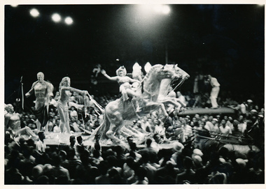 Photograph - Photograph, Black and white, Allan Charles Quinn, Carnival in Rio 1949, 1 March 1949