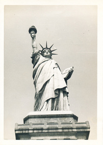 Photograph - Photograph, Black and white, Allan Charles Quinn, Statue of Liberty, 30 August 1047