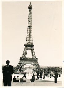 Photograph - Photograph, Black and white, Allan Charles Quinn, Yours Truly - Paris, 6 June 1949