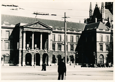 Photograph, Allan Charles Quinn, Rouen City Council, 05 June 1949