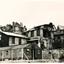 Old residential district in ruins Rouen post WW2