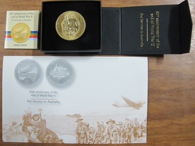 Medal, Service to Australia: 60th anniversary of WWII, 2005