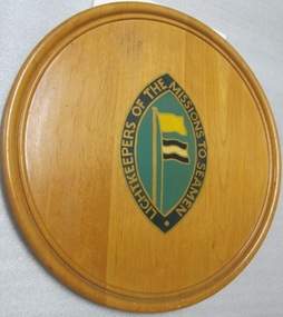 Plaque - Wall Plaque, Lightkeepers of the Mission to Seamen, c.1950