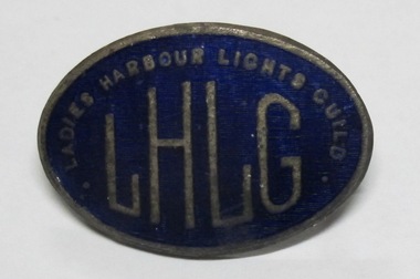Badge, Ladies Harbour Lights Guild - LHLG, 1920-1936