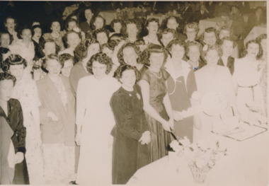 Ladies from the Vancouver Lightkeepers of the Missions to Seamen during a celebration