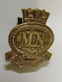 Badge, Wallace Bishop, MN Australia, circa 1940