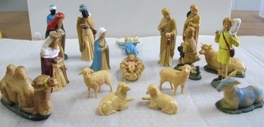 Decorative object - Nativity, Post World War 2 (1950s - 60s)