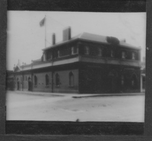 Slide - Glass slide, Black and white, circa 1921